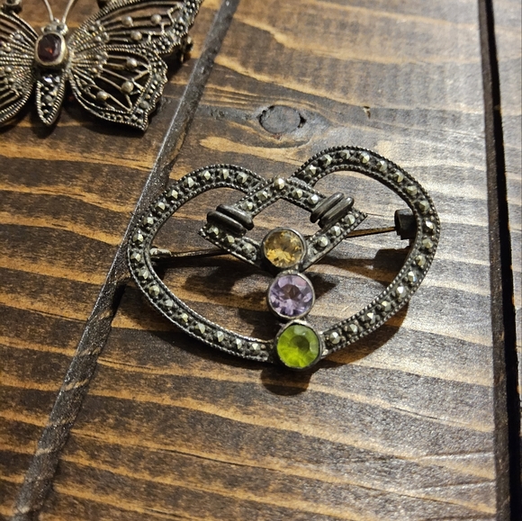 2 vintage brooch pins - Picture 2 of 12